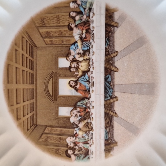 The Lords Supper 23k gold first edition plate #4 - Picture 3 of 4